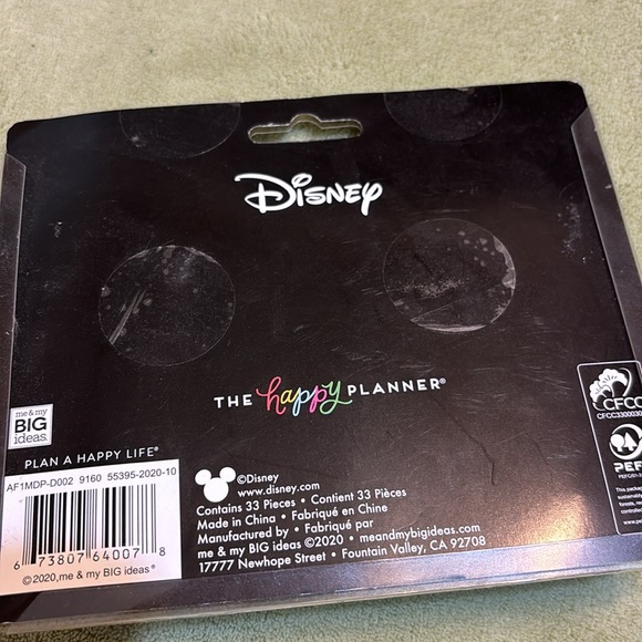The Happy Planner medium mickey discs 33 pieces, multiple colors - Picture 3 of 3